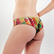Colorful Triangles - Bikini Panty Classic - badaga